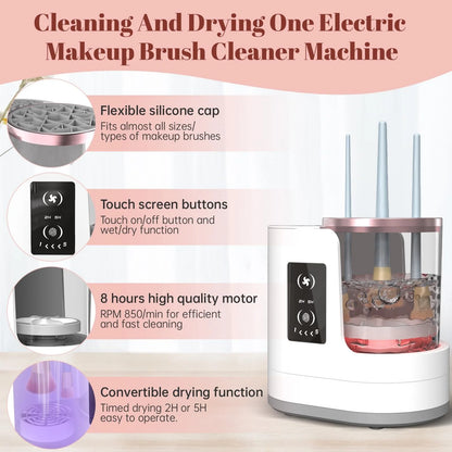 Electric Makeup Brush Cleaner and Dryer